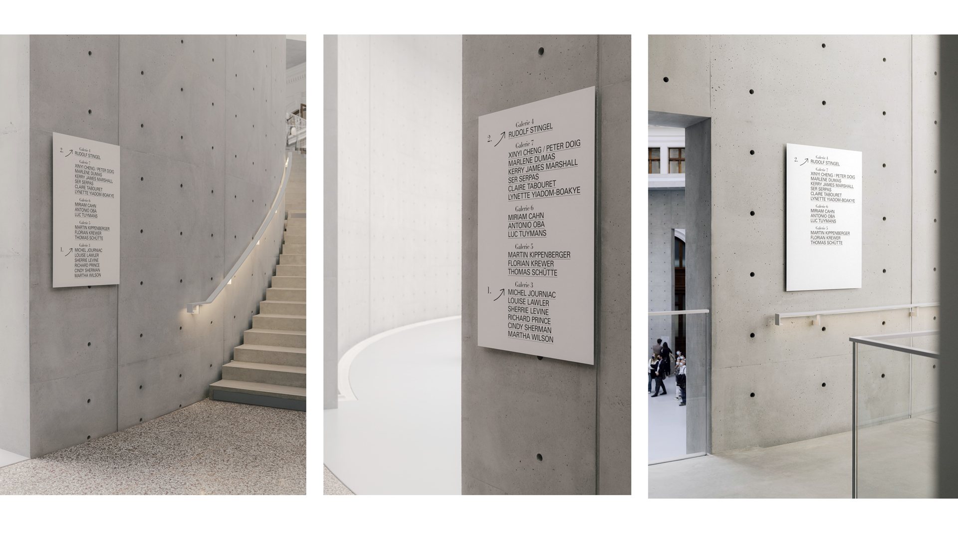 Pinault Collection — communication et vues de la Bourse de Commerce, vue 13 — Les Graphiquants